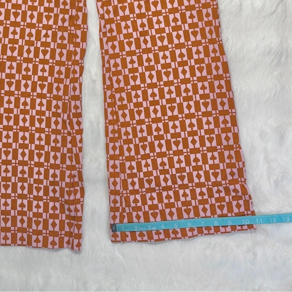 Maeve by Anthropologie Naomi Ponte Wide-Leg Flare Pants 4 - Picture 5 of 9